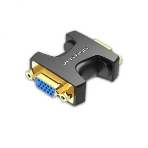 Vention Adaptador VGA Hembra a VGA Hembra - Negro