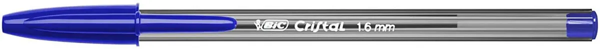 Bic Bolígrafo Cristal Large Azul - Caja de 50 Unidades