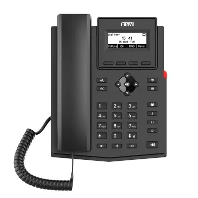 Fanvil X301P Teléfono SIP de 2 Líneas con PoE