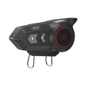 XO BE47 Intercomunicador Bluetooth 5.3 para Casco de Moto - Alcance 20m - Negro