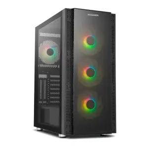NOX Semitorre HUMMER AERO Hyperflow ARGB Negro