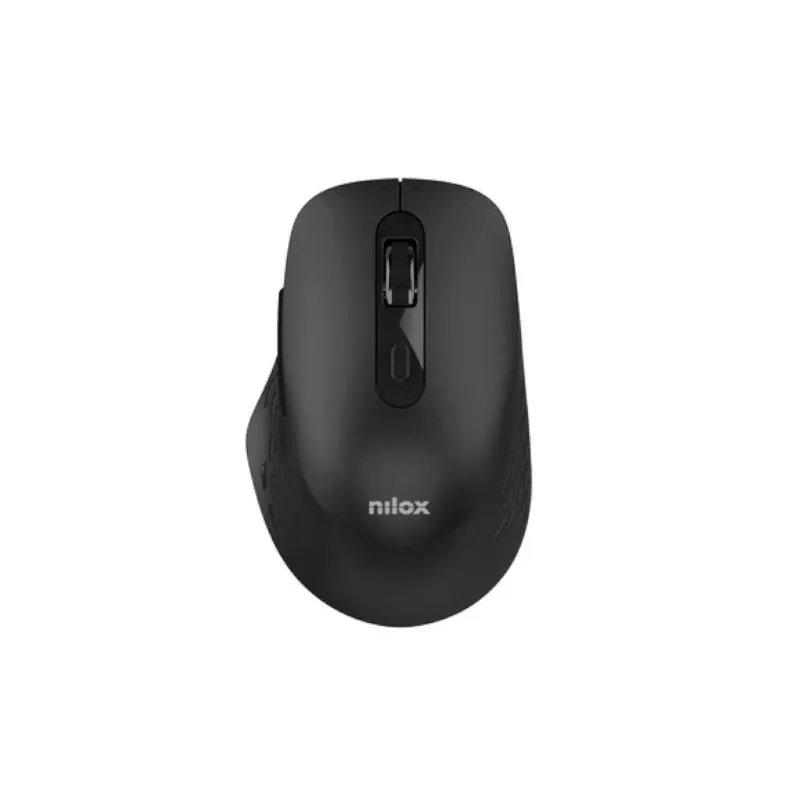 Nilox Ratón Dual Wireless 1600Dpi Silen. Negro