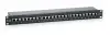 Equip Patch Panel 24 Puertos Categoría 6 Apantallado Negro