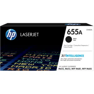 HP CF450A Cartucho de Tóner Original Negro - 655A