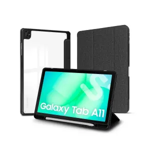 Subblim Clear Shock Funda Antigolpes para Samsung Galaxy Tab A11 8,7" - Color Negro con Función Atril