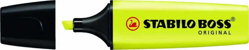 Stabilo Marcador Fluorescente Boss Original Amarillo