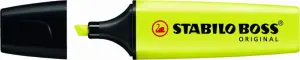 Stabilo Marcador Fluorescente Boss Original Amarillo