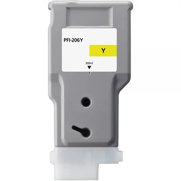 Canon Pfi206 Amarillo Cartucho De Tinta Pigmentada Generico - Pfi206Y/5306B001