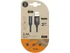 TechOneTech Cable USB-A Macho a USB-C Macho 1m Nylon Trenzado