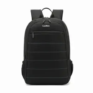 Coolbox Mochila Para Portátil 15.6" Impermeable Con Compartimento Acolchado Negra