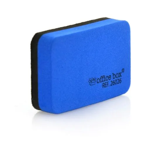 Office Box Mini Borrador Pizarra Blanca 73X44X15Mm Azul