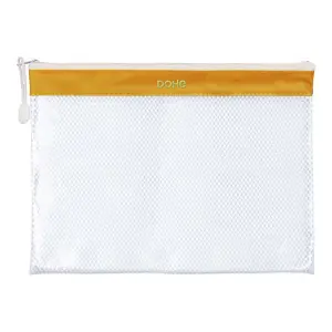 Dohe Bolsa Cremallera PVC 32x24cm para Documentos A4