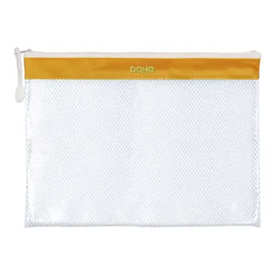 Dohe Bolsa Cremallera PVC 32x24cm para Documentos A4