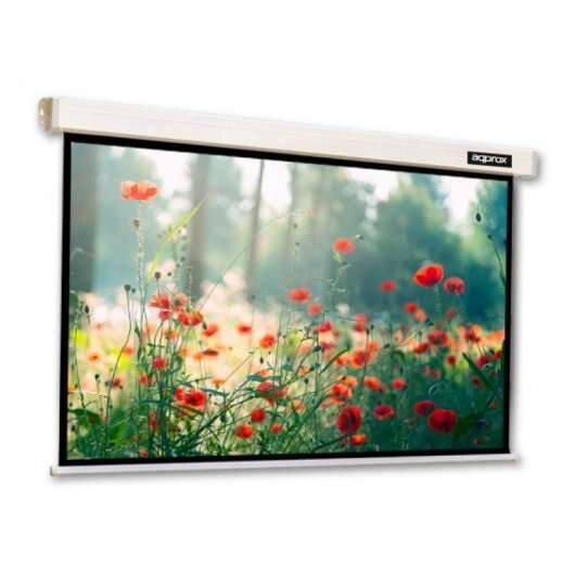 Approx Pantalla De Proyeccion Mural 84" Electrica - Mando A Distancia - 16:9 - Para Techo O Pared