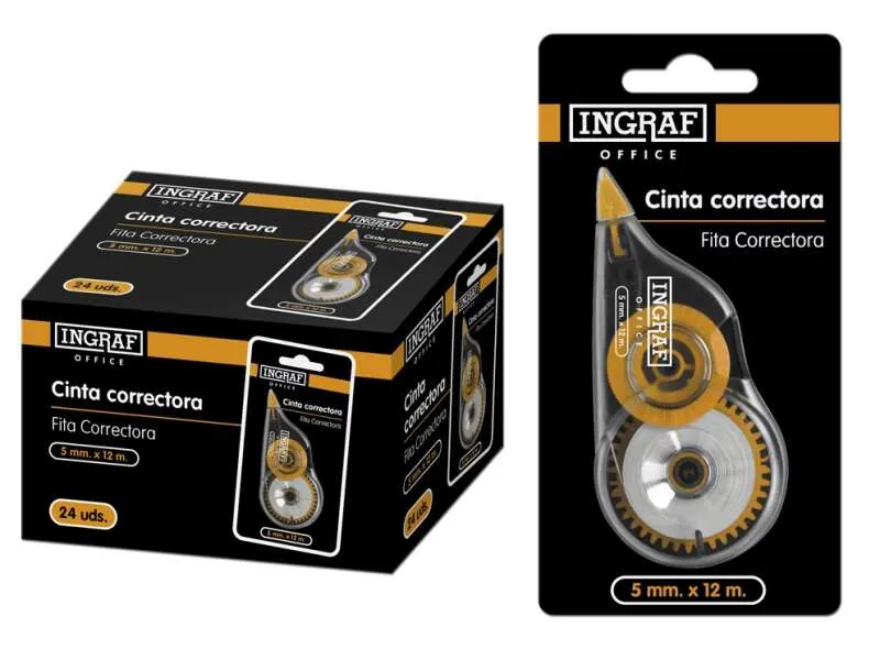 Office Club Cinta Correctora 5mm x 12m Blister