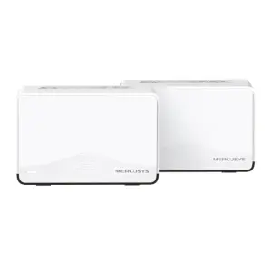 Mercusys Halo H27BE Pack de 2 Sistema Mesh Wi Fi 7 BE3600 - Cobertura Hasta 650m22 - Velocidad hasta 3600 Mbps - Color Blanco