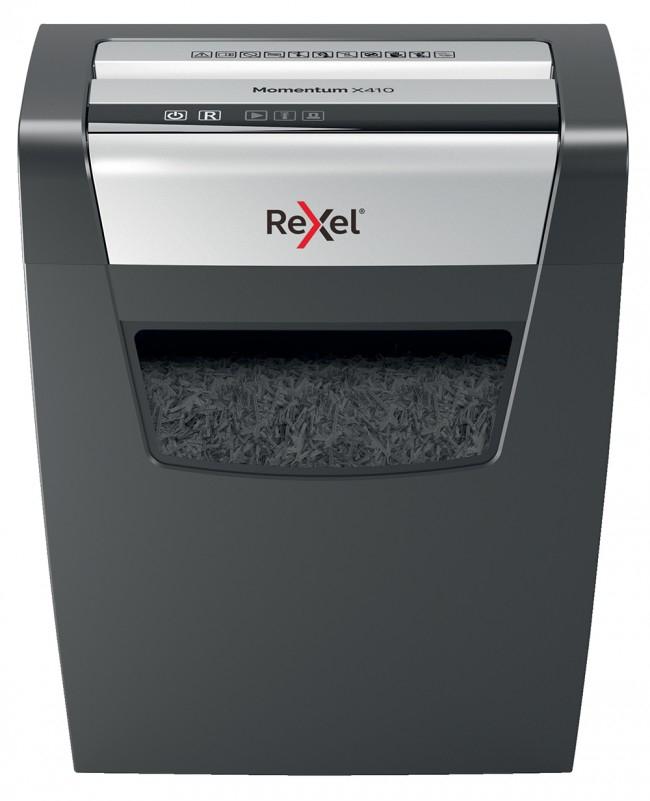 Rexel Destructora Automática Momentum X410 Corte Confeti 4X28Mm Antiatasco Hasta 10H Negro