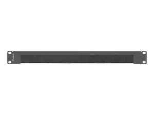 Lanberg AK-1103-B Panel Pasacables con Cepillo para Bastidor