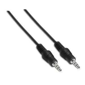 Aisens Cable Estéreo JACK 3.5/M a JACK 3.5/M 0.3 m Color Negro
