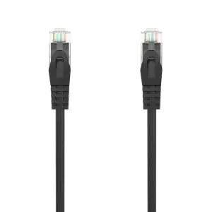 Aisens Latiguillo RJ45 LSZH CAT.6A UTP Negro 3.0m