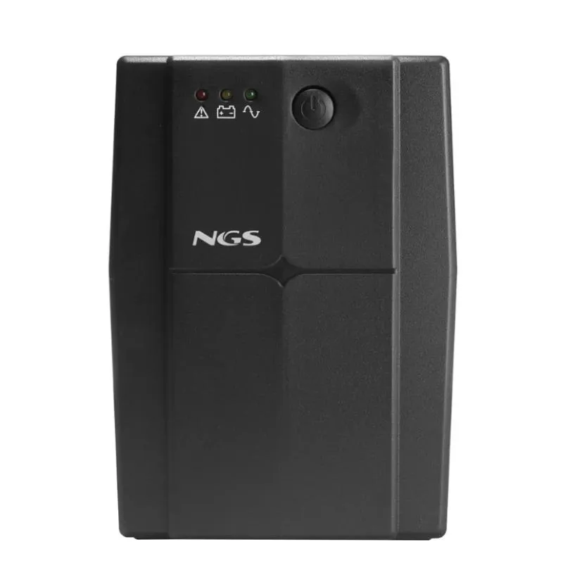 NGS Fortress 1200 V3 SAI 800VA UPS 480W Off Line con AVR y 2x Schukos