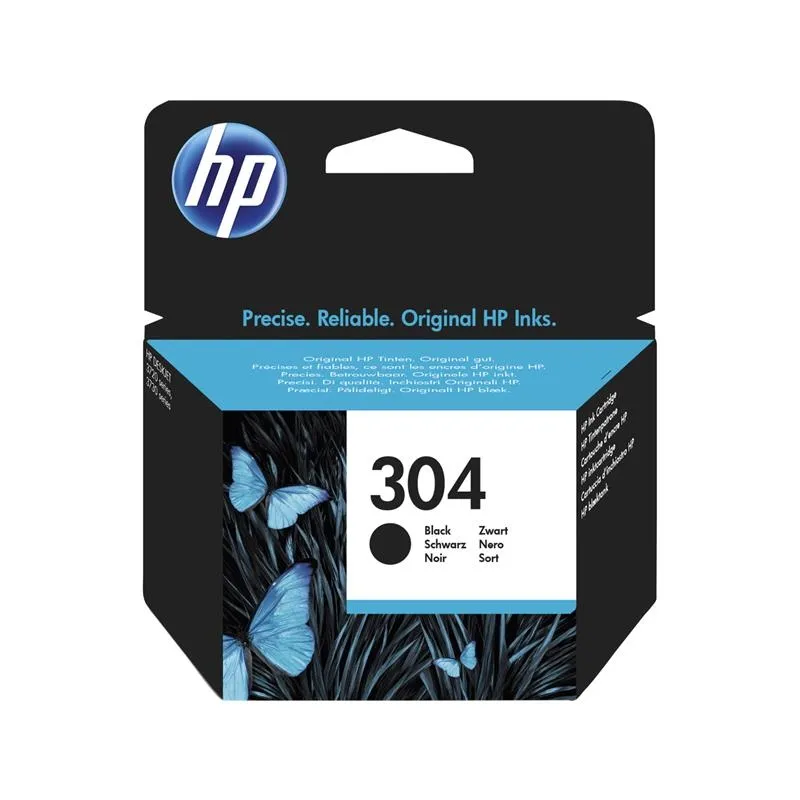 HP Cartucho De Tinta Negro Nº304 Para DeskJet 3720