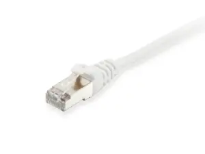 EQUIP Latiguillo Apantallado S/FTP Cat.6 25M Color Blanco Libre Halógenos