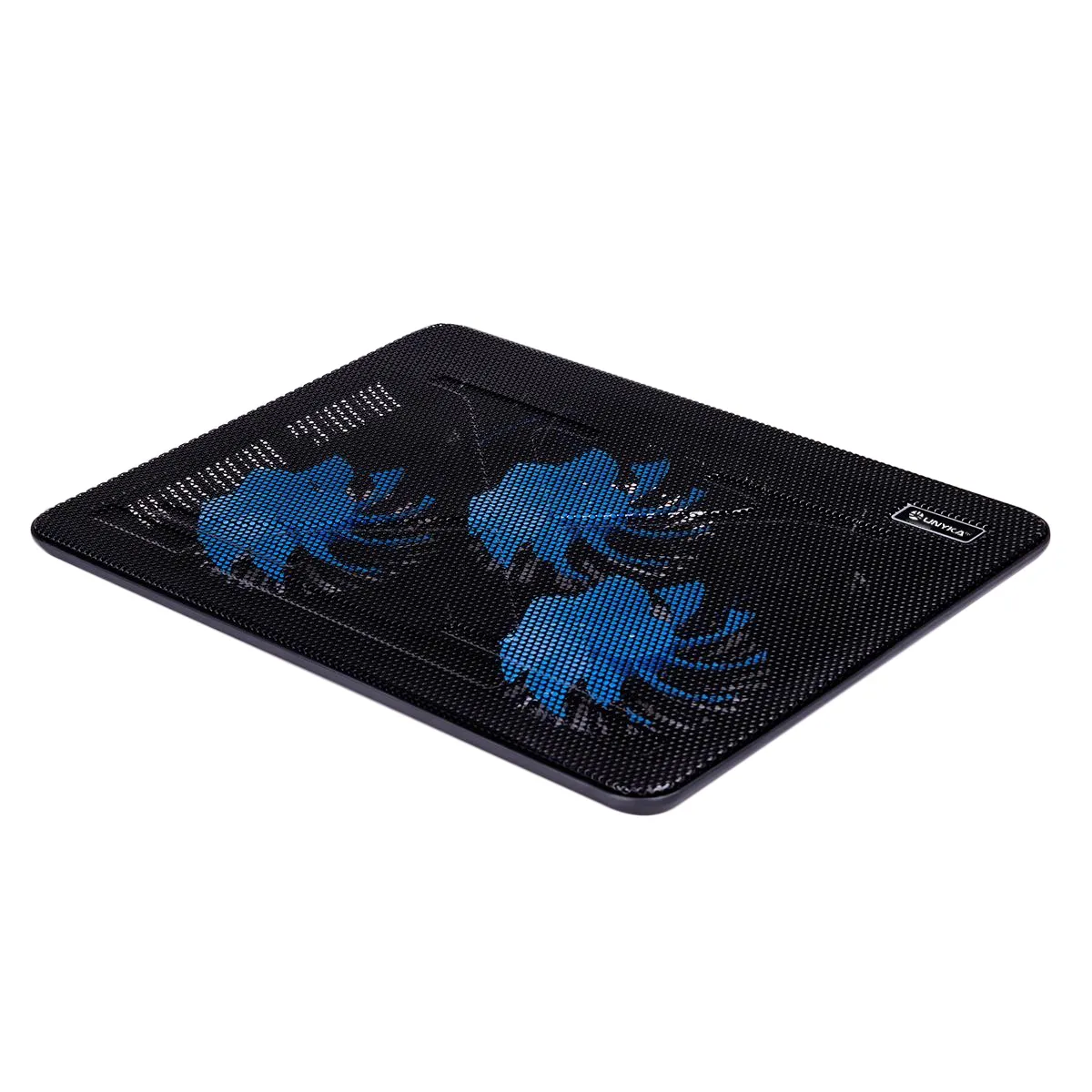 Unykach Candy C300 Base de Refrigeración con 3 Ventiladores LED Azul y 2 Puertos USB