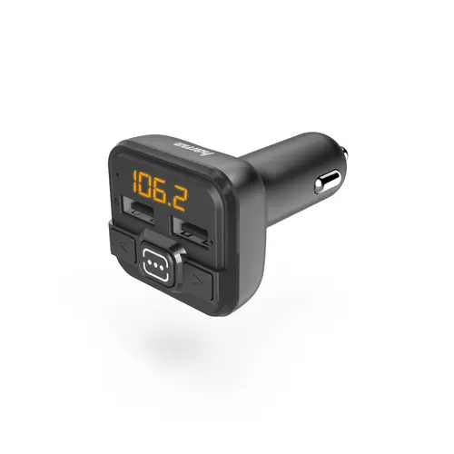 Hama Transmisor FM para Coche con Entrada USB - Color Negro