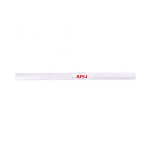 Apli Rollo Polipropileno Transparente 1.5x0.50m Adhesivo Reposicionable Easy Peel