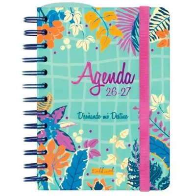 Finocam Agenda Talkual Espiral 8º 120x169mm Destino Curso 2026-2027