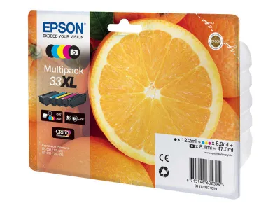 Epson T3357 (33XL) Pack de 5 Cartuchos de Tinta Originales