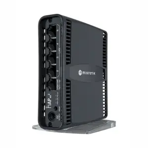 Mikrotik hAP ax2 Router WiFi 6 5x GbE (1 PoE) Doble Bandas