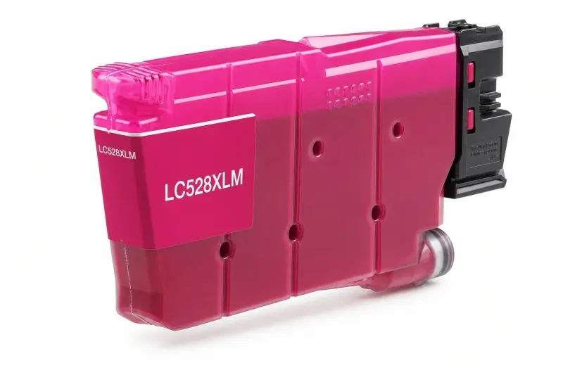 Brother LC528XL Magenta Cartucho de Tinta Pigmentada Compatible - Reemplazo LC528XLM