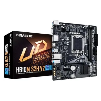 GIGABYTE H610M S2H V2 M-ATX LGA1700 2xDDR5 5600MHz DP HDMI VGA LAN M.2