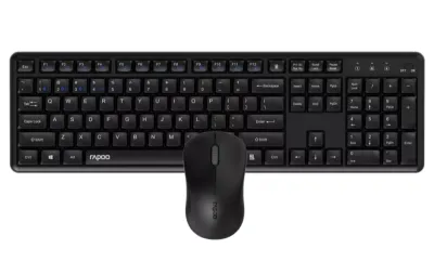 RAPOO Teclado y Mouse Inalámbricos Bluetooth 8150M Silent