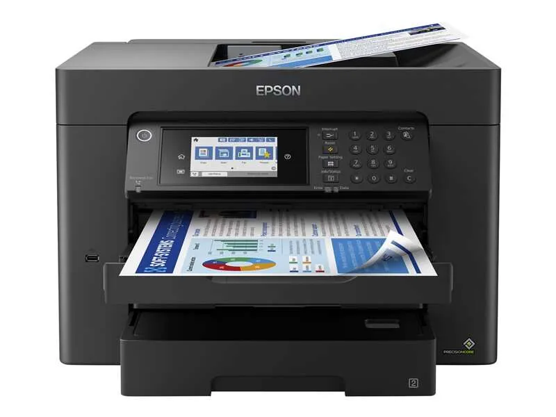 Epson Workforce Wf7840Dtwf Impresora Multifuncion Color A3 Duplex Fax Wifi 25Ppm