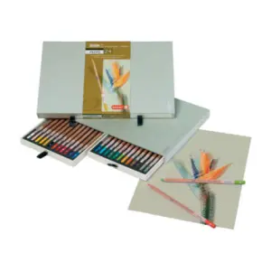 Talens Bruynzeel Lápices De Colores Pastel Surtidos Estuche De Lujo 24 Ud