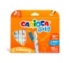 Carioca Baby Marker Pack de 12 Rotuladores Superlavables Punta Redonda Dermatológicamente Testados