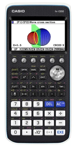 Casio Calculadora Gráfica Fx-Cg50 Pantalla Color Alta Resolución 216X384 Px Negro