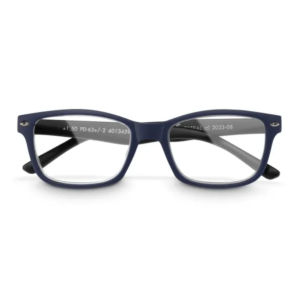 Hama Gafas de Lectura +3.0 Dioptrías Montura de Plástico Reciclado Unisex Azul y Negro
