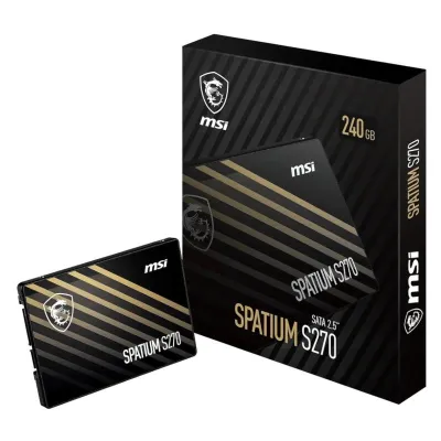 MSI SSD Spatium S270 240GB 2.5" SATA III 6Gbps