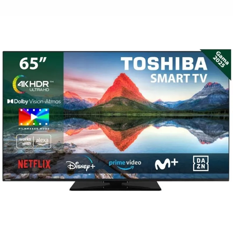 Toshiba 65" 65UV3463DG UHD Smart TV con Peana