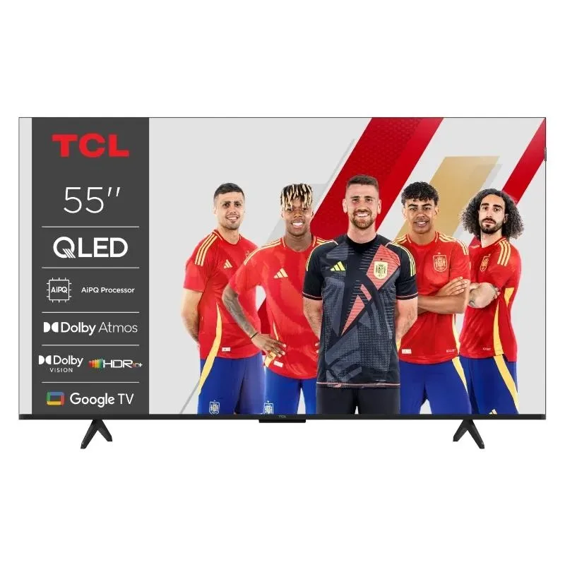 TCL 55P7K Smart TV 55" QLED UltraHD 4K HDR - Google TV, WiFi, Dolby Atmos, Dolby Vision
