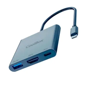 Coolbox Minidock C31 Docking USB-C con 1xHDMI 4K 30Hz, 1xUSB-C PD 100W y 1xUSB-A