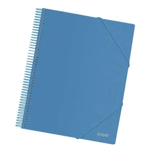 Dohe Carpeta A4 con 30 Fundas Transparentes y Tapa de Polipropileno Opaco