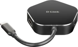 DLINK Docking USB-C DUB-M420 con HDMI 4K, 2xUSB-A 3.0 y USB-C PD 60W
