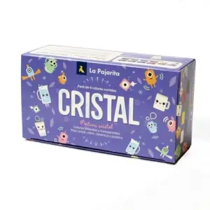 La Pajarita Pintura Cristal Para Superficies No Porosas - Colores Surtidos