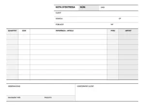 Apli Talonario Entrega 1/4 Apaisado Duplicado A-49 Papel Autocopiativo Blanco