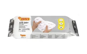 Jovi Air Dry Pasta para Modelar 500gr - Endurecible al Aire - Tacto Fresco - Secado en 24H